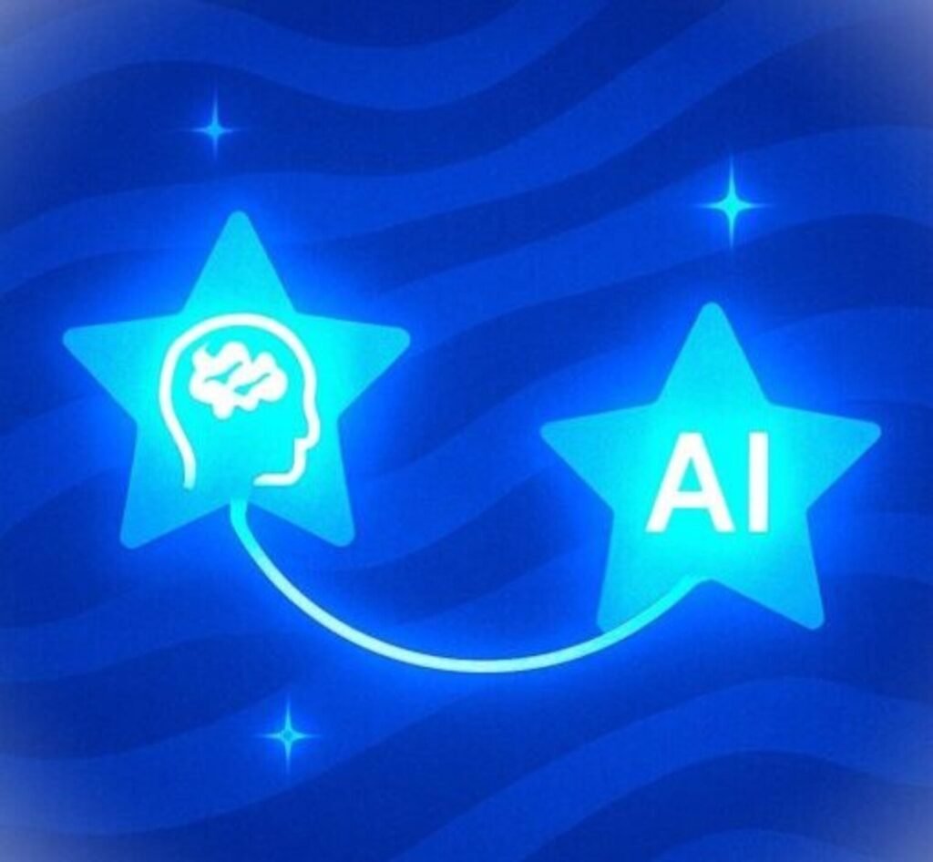 Where humans and artificial intelligence meet on a boundless creative journey. Your star shines here, connecting with the star of intelligence to create a more understanding, more connected, and more amazing future.